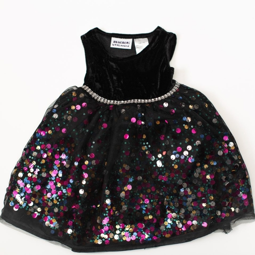Blueberi Blvd Baby Girl Dress 12m